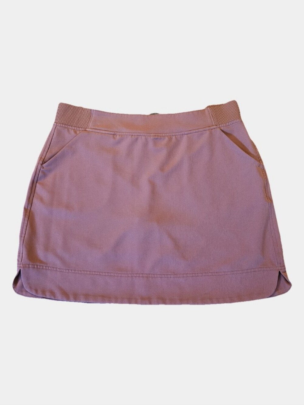 32 Degress Cool Pull-On Comfort Waist Split Hem Skorts Size M